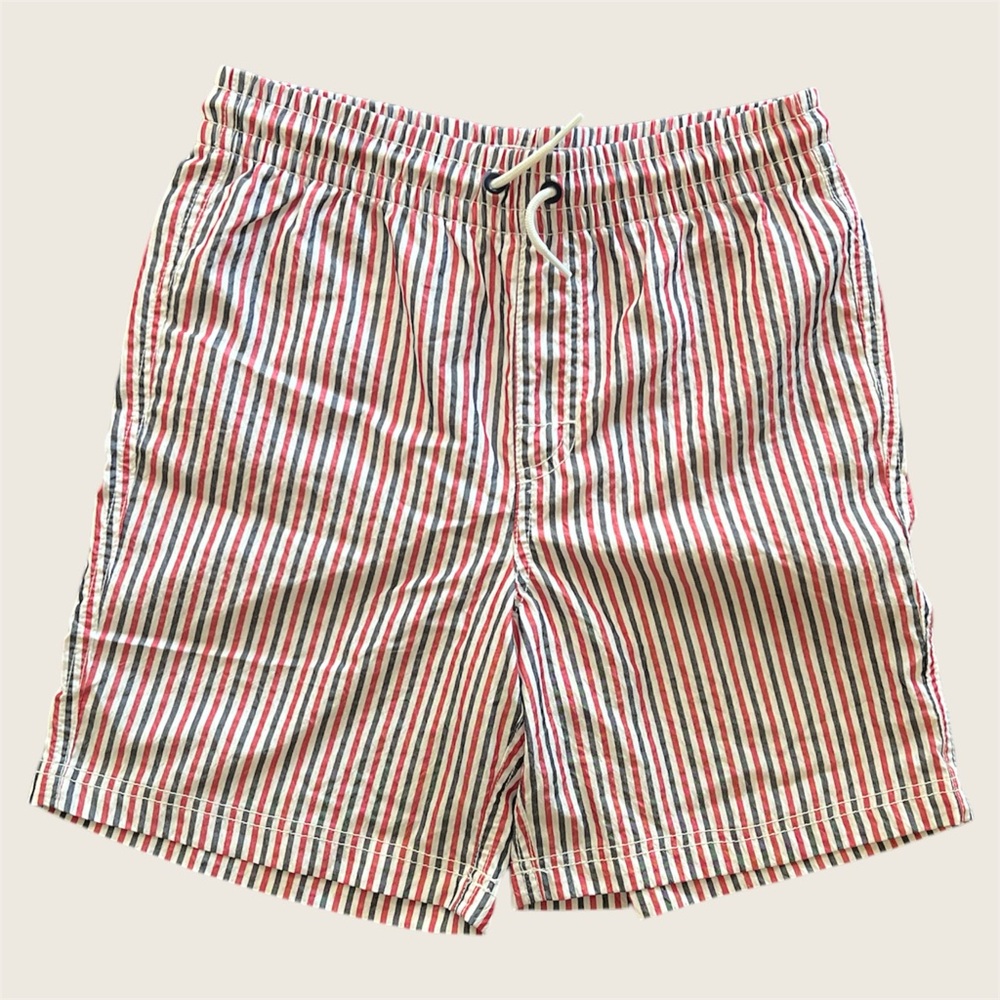 NWT Old Navy - Americana Pinstripe Swim Trunks